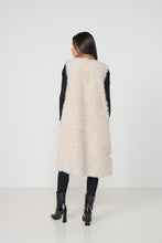 Load image into Gallery viewer, Reversible Long Vest - Faux Mongolian &amp; Suede
