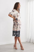 Load image into Gallery viewer, Ikat Safari Dress
