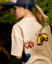 Load image into Gallery viewer, Cream Mini Flutter Tee

