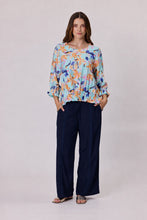 Load image into Gallery viewer, Summer Bloom Top - Aqua
