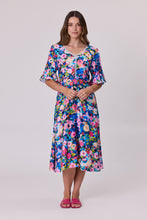 Load image into Gallery viewer, Floral Delight Dress - Blue
