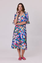 Load image into Gallery viewer, Floral Delight Dress - Blue

