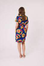 Load image into Gallery viewer, Blakely Printed Dress - Cobalt
