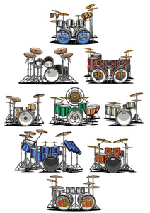 Famous Drum Kits Tee