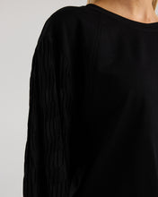 Load image into Gallery viewer, Sienna Top - Noir Pleat
