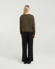 Load image into Gallery viewer, Amara Sweat - Khaki &amp; Black
