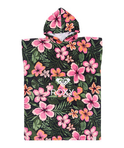 Stay Magical Printed Hooded Towel - Anthracite Fearless Floral