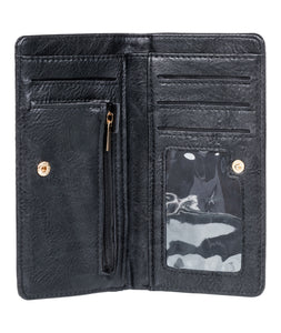 Crazy Wave Bi-Fold Wallet - Anthracite