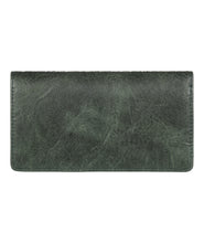 Load image into Gallery viewer, Crazy Wave Bi-Fold Wallet - Agave Green

