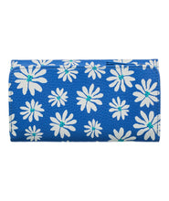 Load image into Gallery viewer, Hazy Daze Tri-Fold Wallet - Dutch Blue Flower
