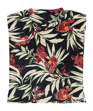 Load image into Gallery viewer, Stay Magical Printed Hooded Towel - Anthracite Wind Swept Floral

