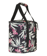 Load image into Gallery viewer, Water Effect Cooler Bag - Anthracite Wind Swept Floral
