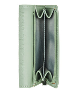 Crazy Diamond Tri Fold Wallet - Laurel Green