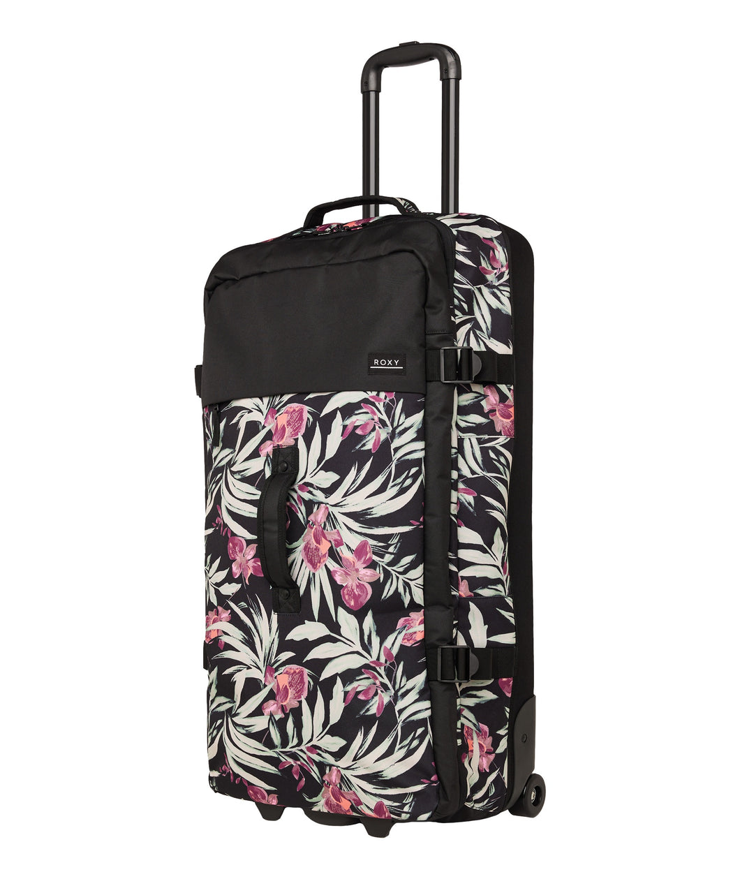 Big Souvenir 85L Wheeled Suitcase - Anthracite Wind Swept Floral