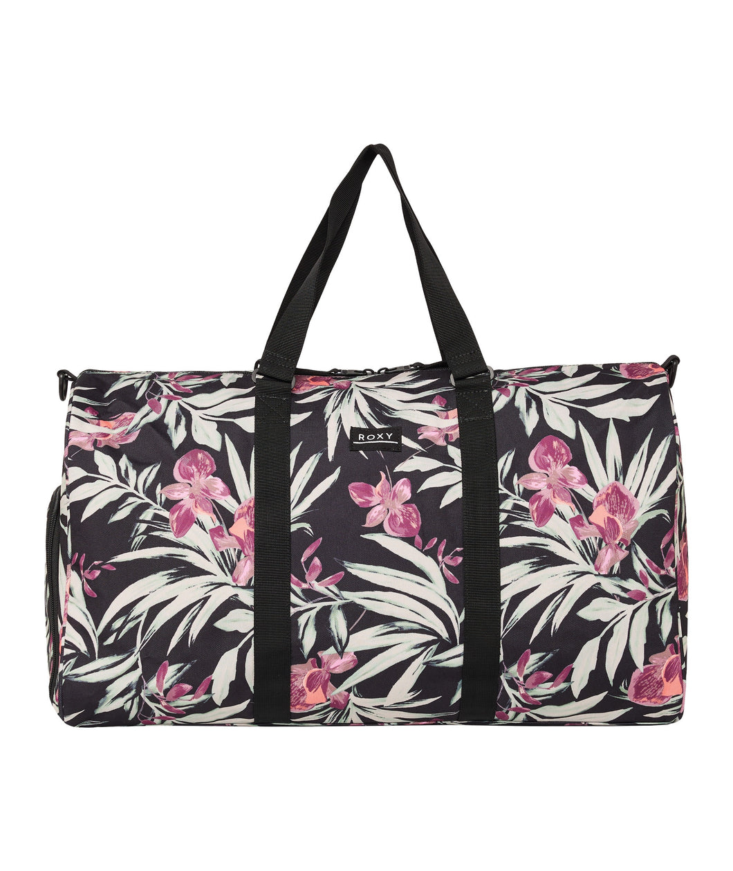Pumpkin Spice Travel Bag - Anthracite Wind Swept Floral
