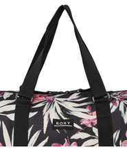 Load image into Gallery viewer, Pumpkin Spice Travel Bag - Anthracite Wind Swept Floral
