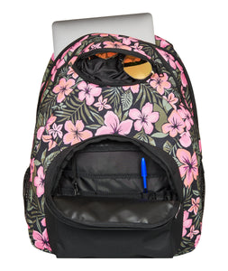 Shadow Swell Printed Backpack - Anthracite Fearless Floral