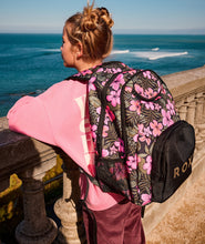 Load image into Gallery viewer, Shadow Swell Printed Backpack - Anthracite Fearless Floral
