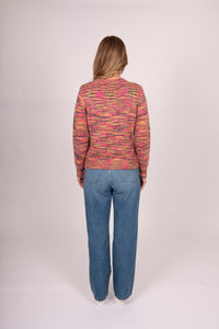 Space Dye Pullover - Autumn Sunset