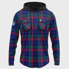 Load image into Gallery viewer, NZ Warriors Highland Hooded Flannel Shirt
