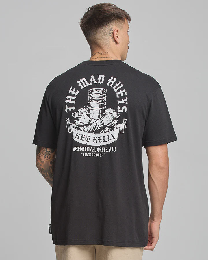 Keg Kelly SS Tee - Black