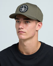 Load image into Gallery viewer, Fkrs Ahoy Twill Snapback - Olive
