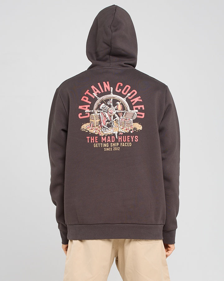 Captain Cooked Pullover - Vintage Black