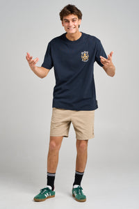 Anchor Octopissed SS Tee - Navy