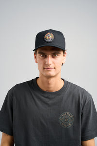 Searching For Some Fks Twill Trucker - Black