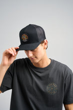 Load image into Gallery viewer, Searching For Some Fks Twill Trucker - Black
