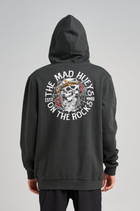 On The Rocks Hooded Pullover - Vintage Black