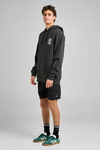 On The Rocks Hooded Pullover - Vintage Black