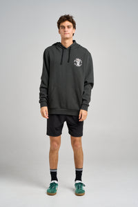 On The Rocks Hooded Pullover - Vintage Black