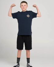 Load image into Gallery viewer, Flame Anchor Youth SS Tee - Navy
