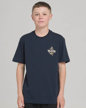 Load image into Gallery viewer, Flame Anchor Youth SS Tee - Navy
