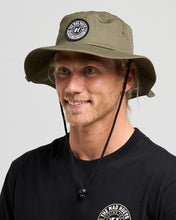 Load image into Gallery viewer, Hueys Good Life Wide Brim Hat - Olive
