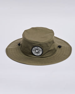 Hueys Good Life Wide Brim Hat - Olive