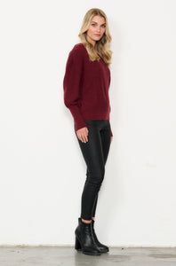 Puff Sleeve With Tapered Sleeve Jumper