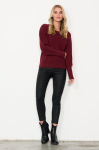 Puff Sleeve With Tapered Sleeve Jumper