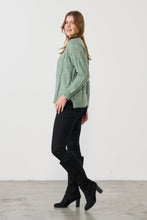 Load image into Gallery viewer, Super Soft Cable Knit Jumper - Eucalyptus
