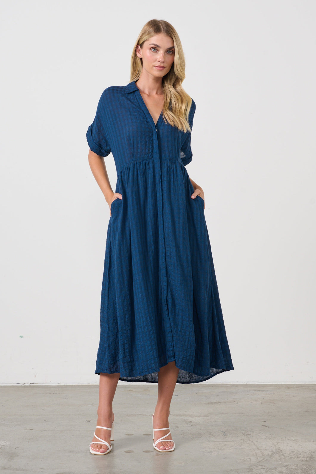 Seersucker Dress
