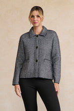 Load image into Gallery viewer, Knitted Checker Board Jacket
