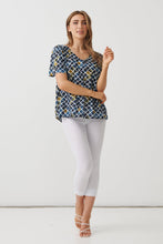 Load image into Gallery viewer, Printed V-Neck Top
