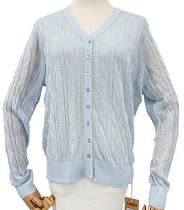 Lightweight Summer Cardi - Light Blue