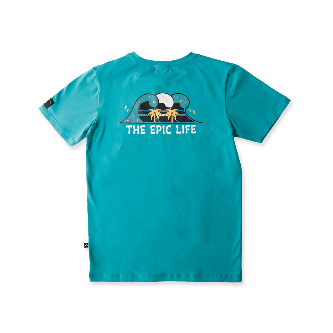 Epic Life SS Tee - Seafoam