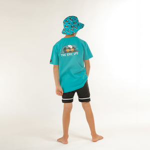 Epic Life SS Tee - Seafoam