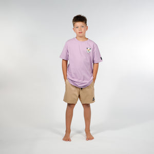 The Future Is Bright SS Tee - Light Purple