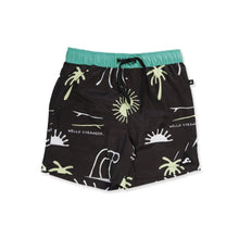 Load image into Gallery viewer, Ocean Board Short - Black Green
