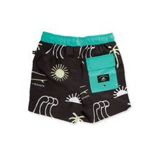 Load image into Gallery viewer, Ocean Board Short - Black Green

