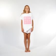 Load image into Gallery viewer, Sea Shell Bailey Tee - White/Pink
